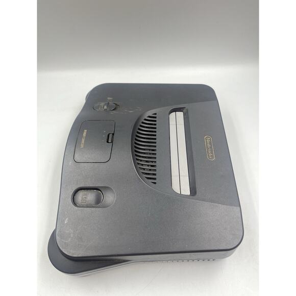 Nintendo 64 N64 Game Console Only NUS-001 Black - Tested & Working - Picture 7 of 13